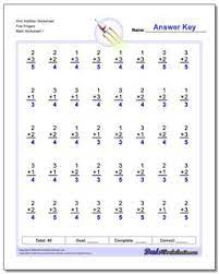 kindergarten math worksheets