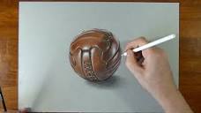 How I draw a leather volleyball | Ball drawing, Drawings, Sports ...