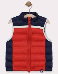 Voici une doudoune sans manches parfaite pour la rentrée ou à glisser sous une parka en hiver ! Doudoune Sans Manche Rouge Et Bleu
