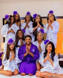 13 Bridal Shower Pictures You And Your Gals Can Copy Thrivenaija Bridal Shower Pictures Bridal Shower Dress Nigerian Bridal Shower