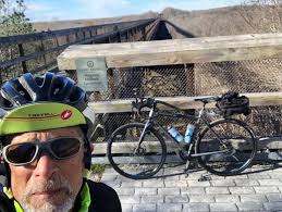 Riding the High Bridge Trail in FarmVille VA