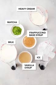 Starbucks Matcha Green Tea Frappuccino Copycat Oh How Civilized