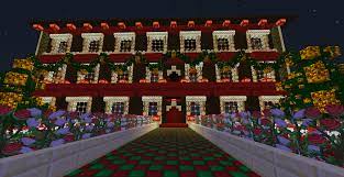 Minecraft Christmas Mansion Minecraft Minecraft Christmas Christmas