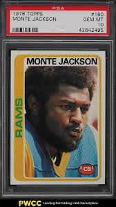 Auction Prices Realized Football Cards 1978 TOPPS Monte Jackson