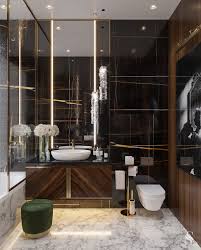 It focuses on functionality and simplicity with minimal design clutter and using neutral colours and clean lines. Luxury Modern Moroccan Interior Design Bathroom Design Luxury Bathroom Interior Design Moroccan Interiors