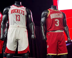 Concept jersey nike x nba for franchise without earned jersey.8th jersey : Rockets Unveil Middling New Uniform Set Uni Watch