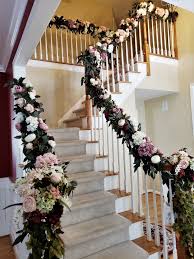 For these reasons, dress up your staircase with tulle. Staircase Decorating For Your Wedding Day Wedding Staircase Decoration Desi Wedding Decor Wedding Decorations