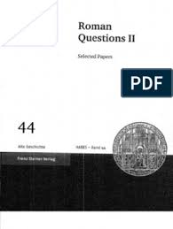 Roman Questions Ii Pdf Ancient Roman Religion Ancient Rome