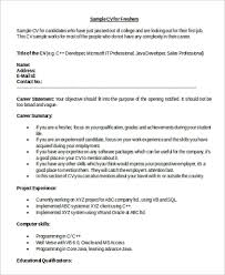 What makes the cv format so important? Cv Word Format For Fresher