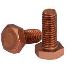 Copper Fasteners Threaded Rod Copper Bolts And Nuts