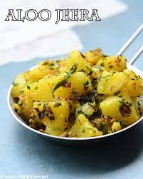 Aloo Jeera Recipe No Onion No Garlic Aloo Jeera Raks Kitchen Recipe Indian Food Recipes Recipes Ayurvedic Recipes