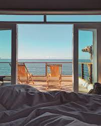Airbnb On Instagram At Mariely S Beachfront Cottage You Ll Wake Up Feet From A Private Deck With Panoramic Oce Beachfront Cottage Beachfront Home Beachfront