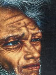 Edgar Leeteg Velvet Painting TAHITIAN CHIEF