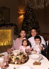 Maybe you would like to learn more about one of these? Premium Photo Happy Family With Children Celebrating Christmas Dinner By The Tree In The Evening
