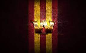It hasn't yet settled on a new name or logo, but there will be a. Download Wallpapers Washington Football Team Golden Logo Nfl Purple Metal Background American Football Club Washington Football Team Logo American Football Usa For Desktop Free Pictures For Desktop Free