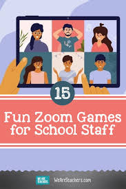 Are you a teacher wanting to make your zoom classes fun and entertaining? 15 Fun Zoom Games For School Staff School Leaders Now