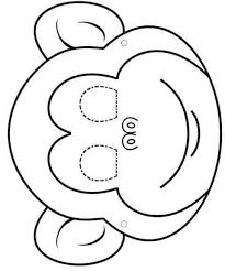 Pin Von Moni Auf Cosas Escuela Affe Basteln Tiermasken Masken Basteln