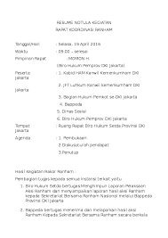 Doc Resume Notula Kegiatan Andhi Wantembak Academia Edu