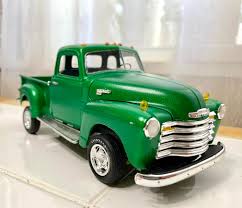 Image result for Chrome Green 1950 Truck