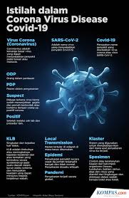 Jadi kata daring sebenarnya sama dengan online dalam bahasa inggris. Infografik Daftar Istilah Terkait Virus Corona Dan Covid 19