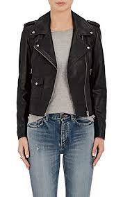 Barneys New York Leather Moto Jacket Jackets 505251136 Jackets Leather Jackets Women Jackets For Women
