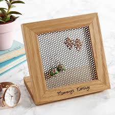 Earring holders are a great way of keeping your earrings safe. Personalised Earring Stand By Mij Moj Design Notonthehighstreet Com