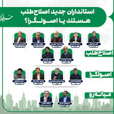 ‫استانداران جدید اصلاح طلب هستند یا ...‬‎