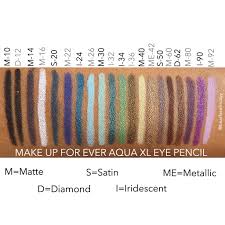 Mufe Aqua Eyes Eye Xl Pencils Aqua Eyes Makeup Tools Make Up For Ever