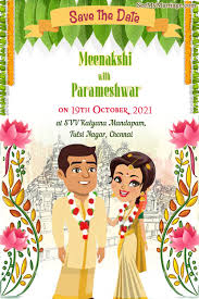 Choosing or buying and then sending wedding invitation cards is the most exciting aspect of indian wedding planning. Kerala Wedding Invitation Videos Save The Date Gifs Customized Ecards Seemymarriage