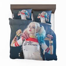 Harley quinn follows harley quinn's adventures after she breaks up with the joker, including harley quinn has finally broken things off once and for all with the joker and attempts to make it on. American Comic Harley Quinn Cosplay Bedding Set Super Heroes Bedding