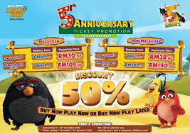 Private limousine taxi from singapore or johor bahru. Angry Birds Activity Park Celebrates 5th Anniversary With 50 Discount Johor Foodie