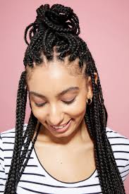 Black women short bob hair with box braids. Braid Styles For Black Women To Try All Things Hair 2020