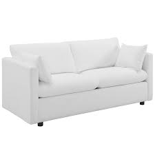 Great savings & free delivery / collection on many items. Activate Upholstered Fabric Sofa Contemporary Modern Furniture Modway