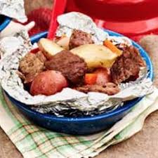 Crazy little boy with ugly face expression wearing tin foil cap, hat behaves strangely. Low Carb Autumn Tin Foil Dinners Punchfork