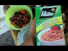 Cara Membuat Spaghetti La Fonte Youtube