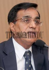 27/04/2010 MUMBAI: Mr. D. L. Rawal, CMD, Dena Bank at a press conference  held in...