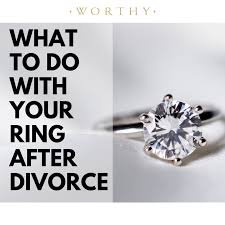 What To Do With Your Engagement Ring After Divorce In 2020 Selling Engagement Ring After Divorce Engagement