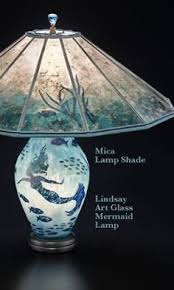 Fine Art Glass Lamps Archives Sue Johnson Art Glass Lamp Mermaid Lamp Art Glass Lighting