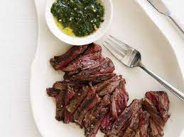 Mark Bittman S Grilled Skirt Steak With Chimichurri Sauce Recipe Recipe Chimichurri Sauce Good Steak Recipes Grilled Skirt Steak