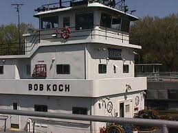 Up Close Viewing Of Towboats In The Lock Picture Of