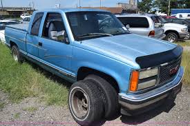 1993 gmc sierra 1500 ext cab pickup truck in wichita ks item k2812 sold purple wave 1993 gmc sierra 1500 ext cab pickup