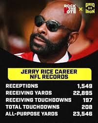 Who has the best chance at breaking any of Jerry's records ??