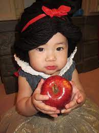 Snow White Yarn Wig Yarn Wig Crochet Wig Yarn Wigs