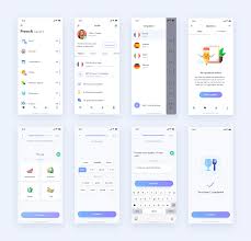 教育类App UIkit模板，语言教育类app，在线教育APP，英语学习app ...