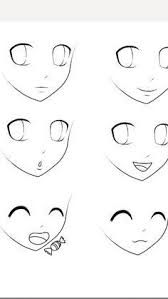 Basic Anime Expressions Anime Eye Drawing Anime Drawings Anime Drawings Tutorials