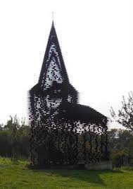 Na de lunch is het nog 10km tot borgloon (kortere route ook mogelijk). Doorkijkkerkje Borgloon Kunst In De Open Ruimte Z33 Marl Sfotografie Nordic Design North Design Art