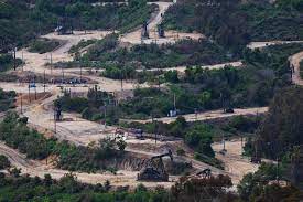 Inglewood Oil Field R Losangeles