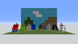 The difficulty of each level is indicated in front of their respective portal in the lobby. Minecraft Squidward Minecraft Community