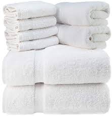 Helping sellers understand their audience. Luxury White Bath Towel Set Combed Cotton Hotel Quality Absorbent 8 Piece Towels 2 Bath Towels 2 Hand Towels White Bath Towels Bath Towel Sets Towel Set
