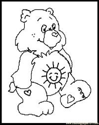 Funshine care bear coloring pages. Funshine Care Bear Coloring Page For Kids Free Care Bears Printable Coloring Pages Online For Kids Coloringpages101 Com Coloring Pages For Kids